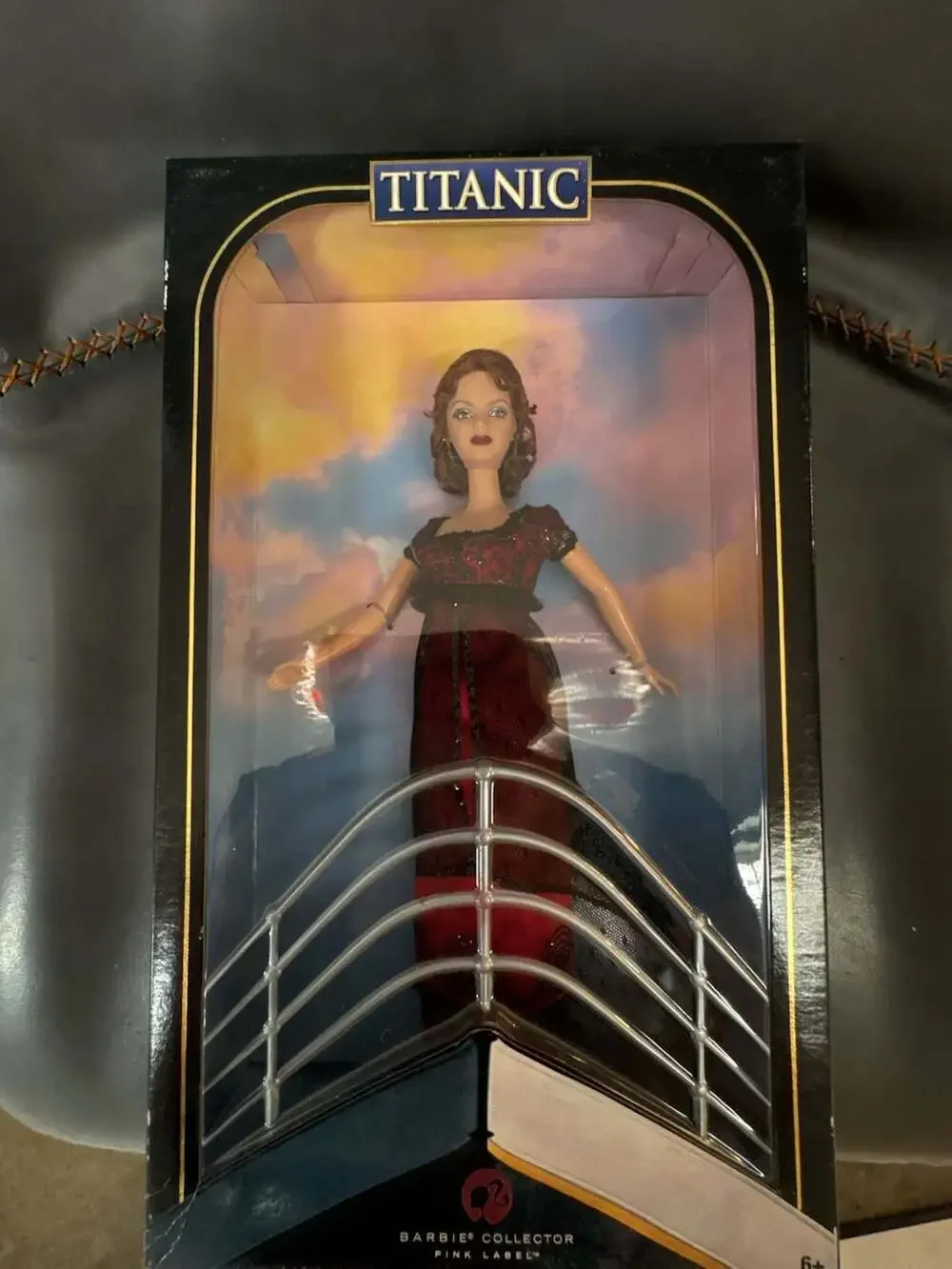 2007 Titanic 10th Anniversary Rose Dewitt Bukater Pink Label Barbie Collector Do